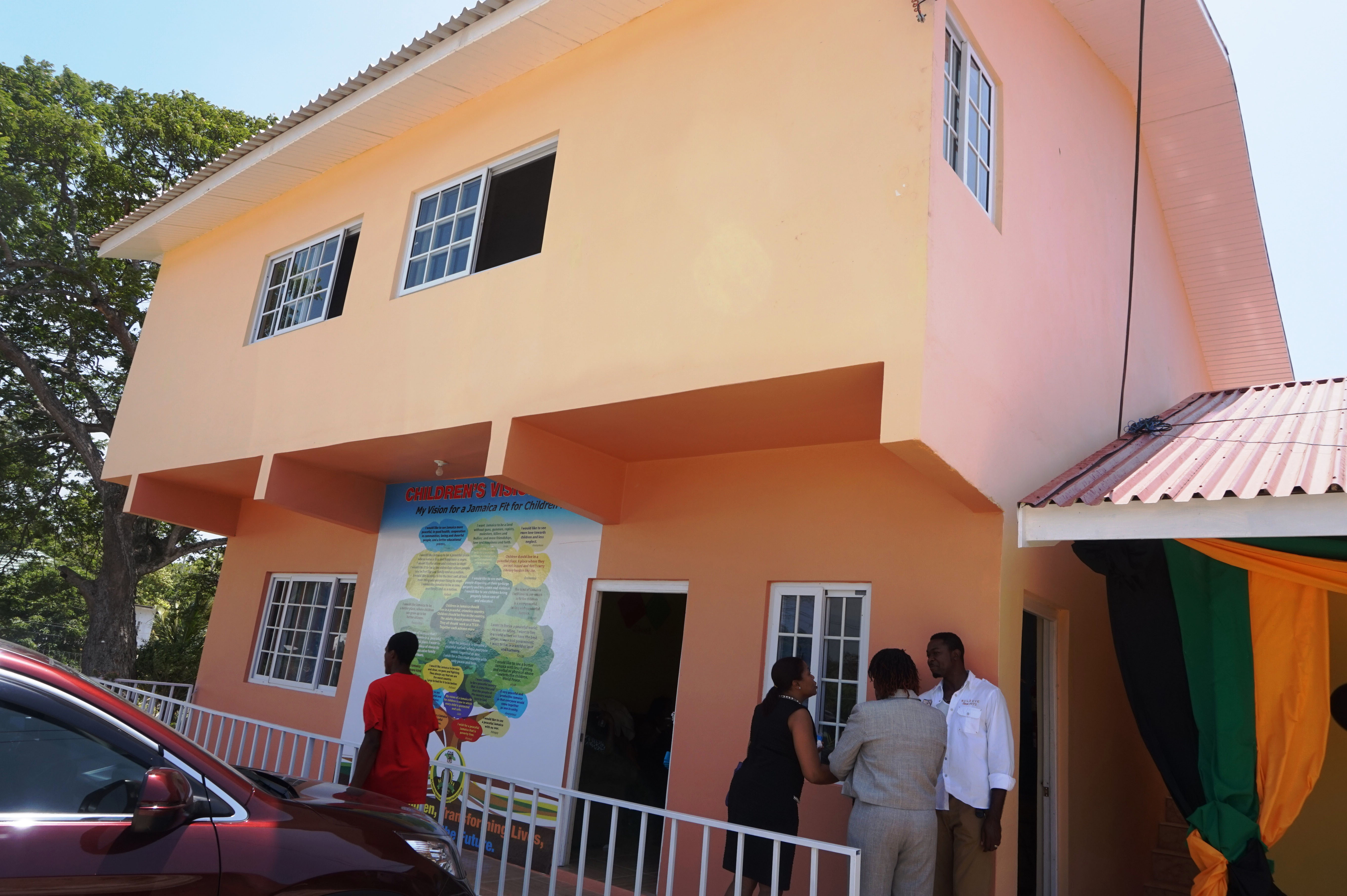 The Newly-Constructed Counseling Centre at the Granville Child Care Facility in Trelawny which was officially opened yesterday (June 24).  The facility was constructed at a cost of over $10 million through donations, and technical and funding support from the Child Development Agency.